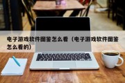 电子游戏软件图鉴怎么看（电子游戏软件图鉴怎么看的）